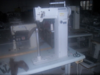 【全套二手箱包加工設備 高車 同步車 平車 雙針車 人字車 高頭柱車】價格,廠家,圖片,其他毛皮、制革機械,義烏市明達縫紉機商行-